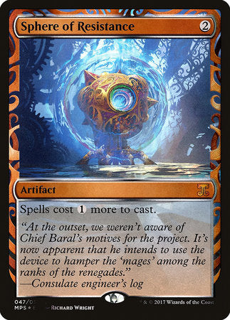 Sphere of Resistance [Kaladesh Inventions] | Cracking-Singles