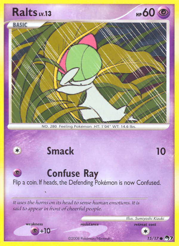 Ralts (15/17) [POP Series 7] | Cracking-Singles