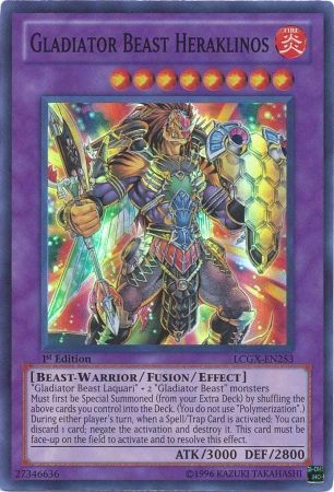 Gladiator Beast Heraklinos [LCGX-EN253] Super Rare | Cracking-Singles