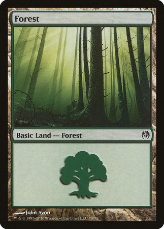 Forest (70) [Duel Decks: Phyrexia vs. the Coalition] | Cracking-Singles