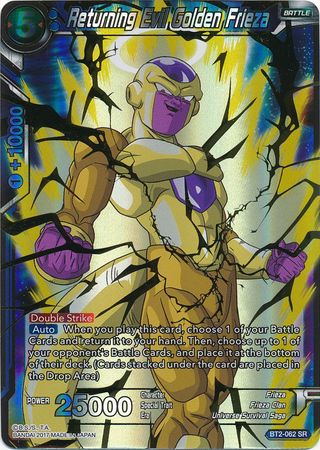 Returning Evil Golden Frieza [BT2-062] | Cracking-Singles