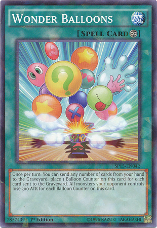 Wonder Balloons [SP15-EN042] Shatterfoil Rare | Cracking-Singles