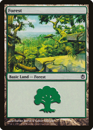 Forest (38) [Duel Decks: Ajani vs. Nicol Bolas] | Cracking-Singles