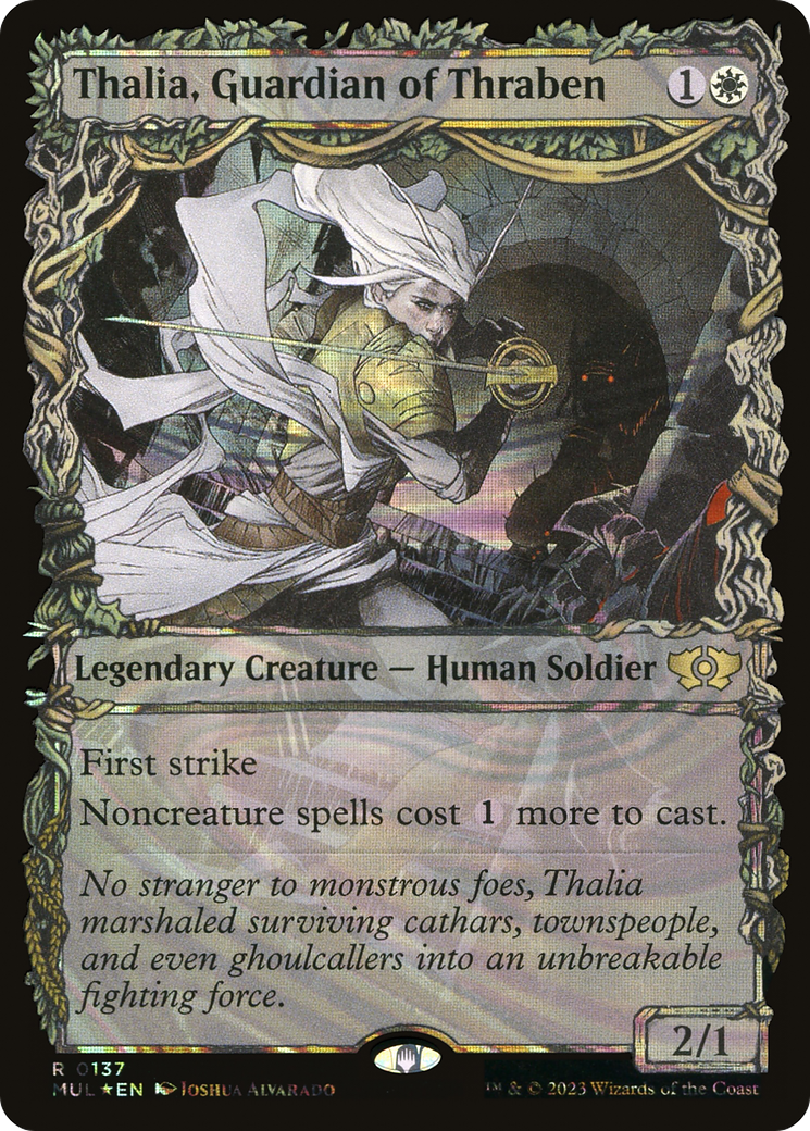 Thalia, Guardian of Thraben (Halo Foil) [Multiverse Legends] | Cracking-Singles