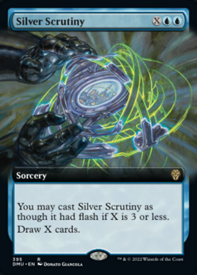 Silver Scrutiny (Extended Art) [Dominaria United] | Cracking-Singles