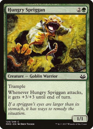 Hungry Spriggan [Modern Masters 2017] | Cracking-Singles