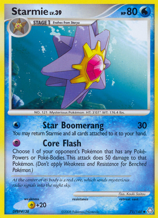 Starmie (71/146) [Diamond & Pearl: Legends Awakened] | Cracking-Singles