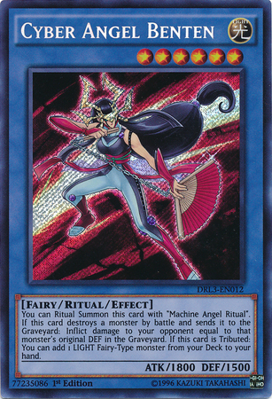 Cyber Angel Benten [DRL3-EN012] Secret Rare | Cracking-Singles