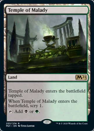 Temple of Malady [Core Set 2021] | Cracking-Singles