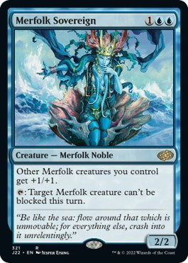 Merfolk Sovereign [Jumpstart 2022] | Cracking-Singles