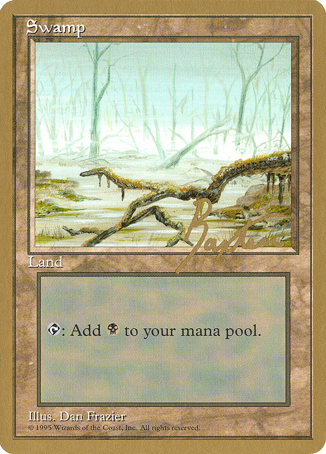 Swamp (gb372) (George Baxter) [Pro Tour Collector Set] | Cracking-Singles