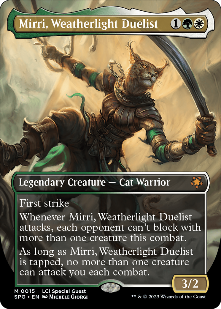 Mirri, Weatherlight Duelist (Borderless) [The Lost Caverns of Ixalan Special Guests] | Cracking-Singles