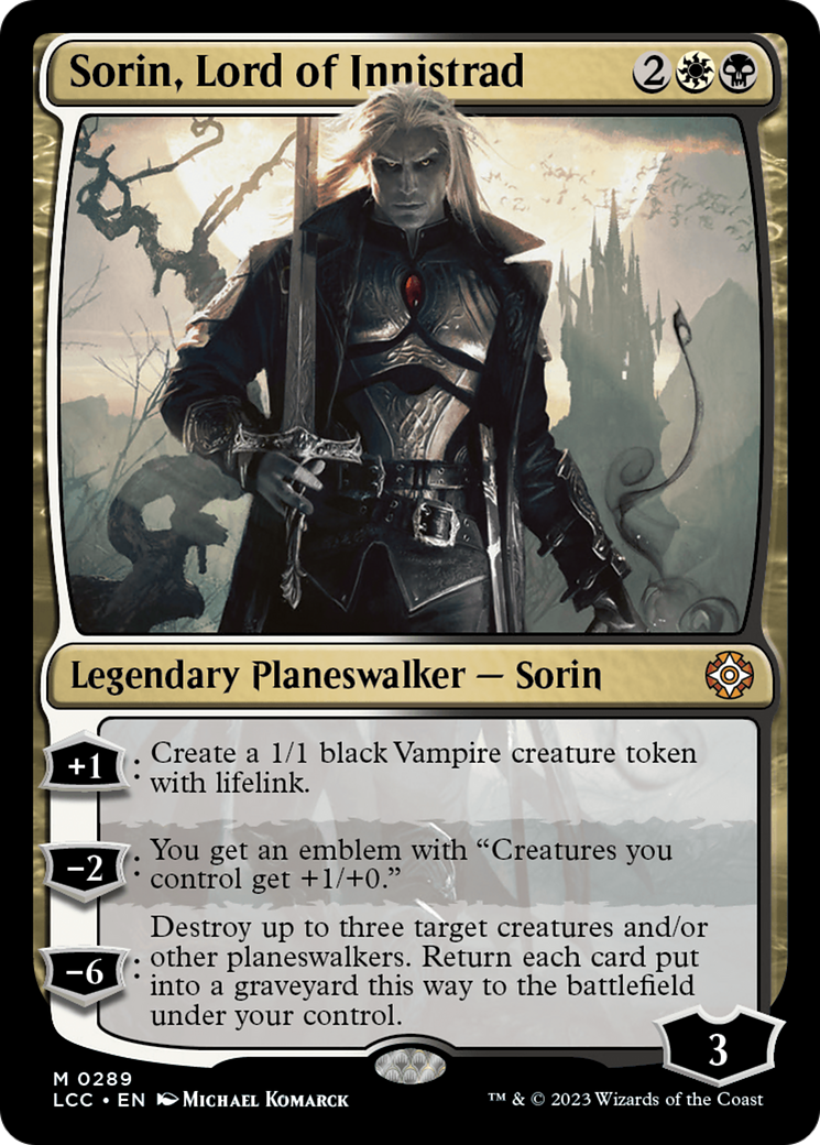 Sorin, Lord of Innistrad [The Lost Caverns of Ixalan Commander] | Cracking-Singles