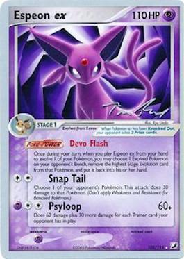 Espeon ex (102/115) (Legendary Ascent - Tom Roos) [World Championships 2007] | Cracking-Singles