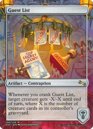 Guest List [Unstable] | Cracking-Singles