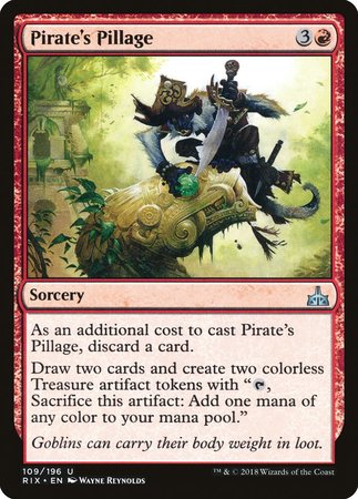 Pirate's Pillage [Rivals of Ixalan] | Cracking-Singles