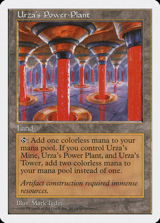 Urza's Power Plant [Fifth Edition] | Cracking-Singles