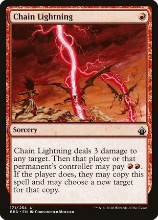 Chain Lightning [Battlebond] | Cracking-Singles