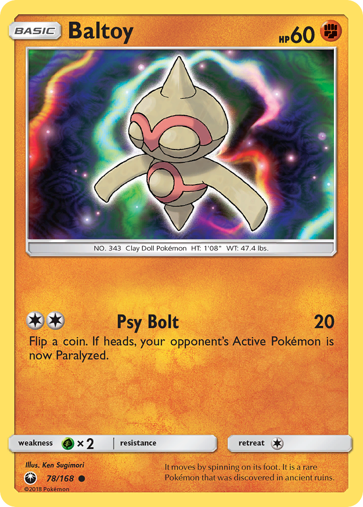 Baltoy (78/168) [Sun & Moon: Celestial Storm] | Cracking-Singles