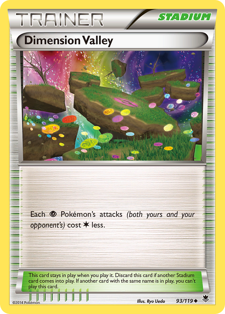 Dimension Valley (93/119) [XY: Phantom Forces] | Cracking-Singles