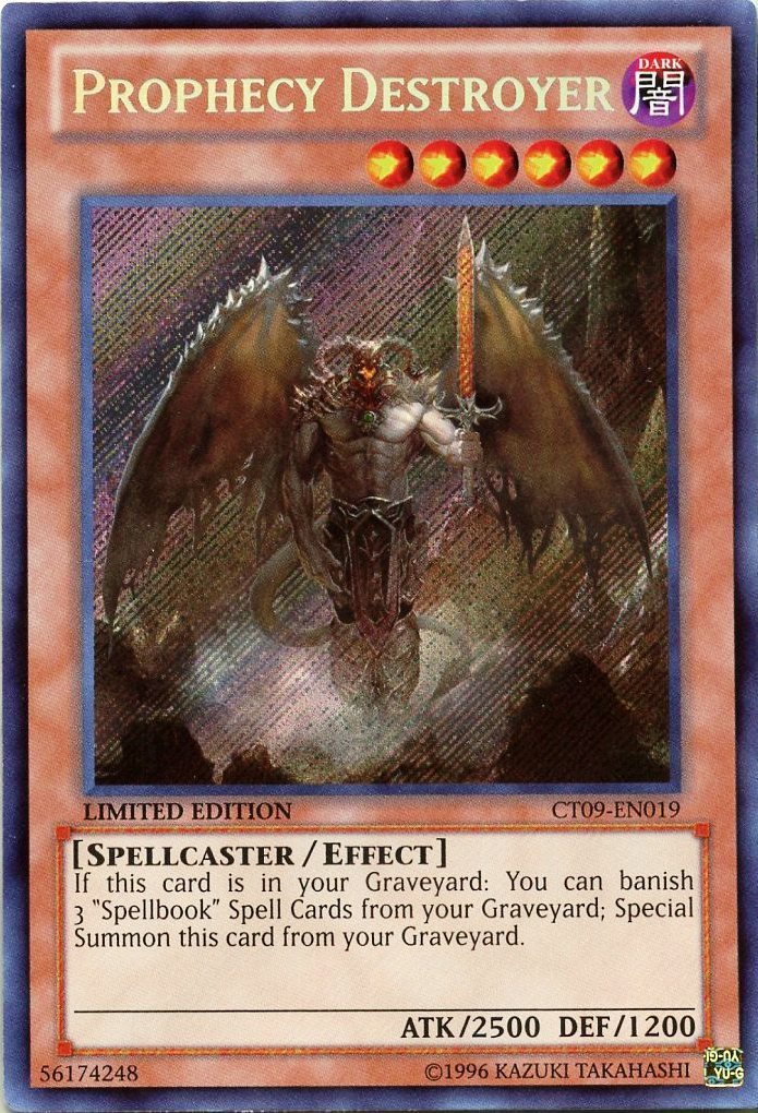 Prophecy Destroyer [CT09-EN019] Secret Rare | Cracking-Singles