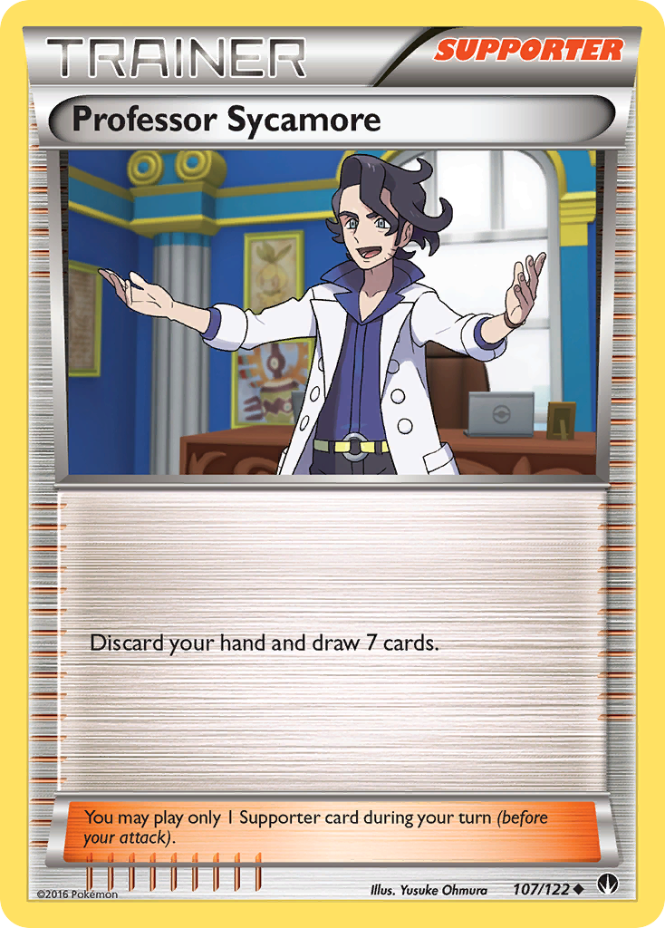 Professor Sycamore (107/122) [XY: BREAKpoint] | Cracking-Singles