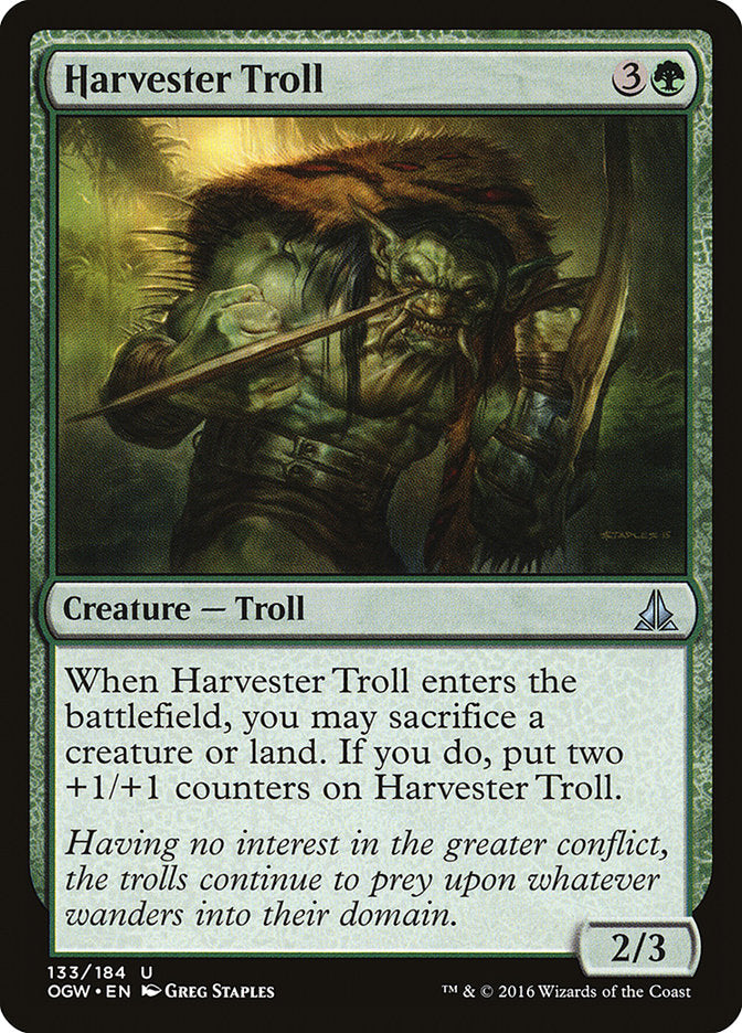 Harvester Troll [Oath of the Gatewatch] | Cracking-Singles