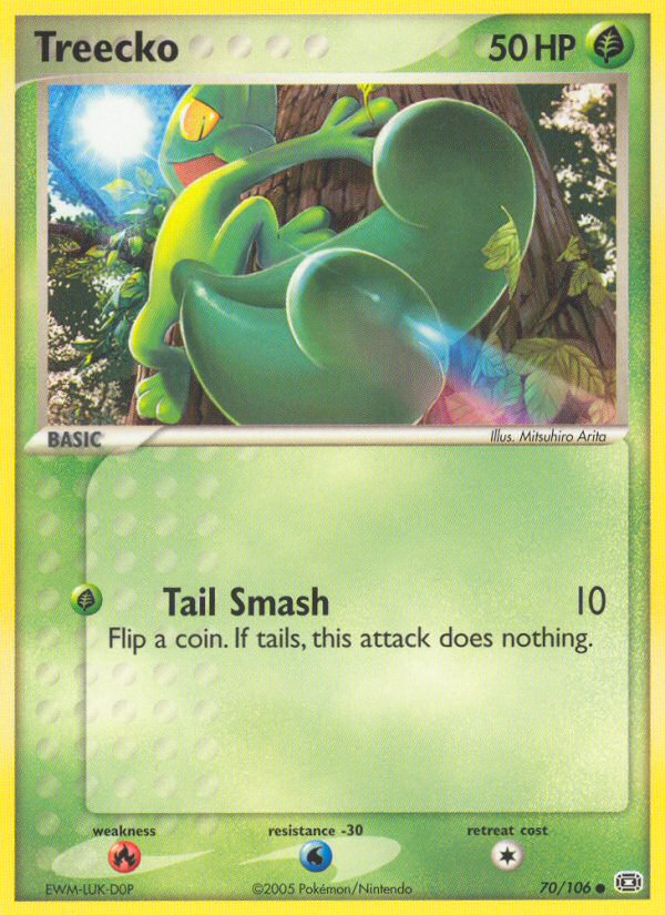 Treecko (70/106) [EX: Emerald] | Cracking-Singles