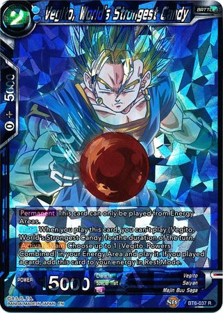 Vegito, World's Strongest Candy [BT6-037] | Cracking-Singles