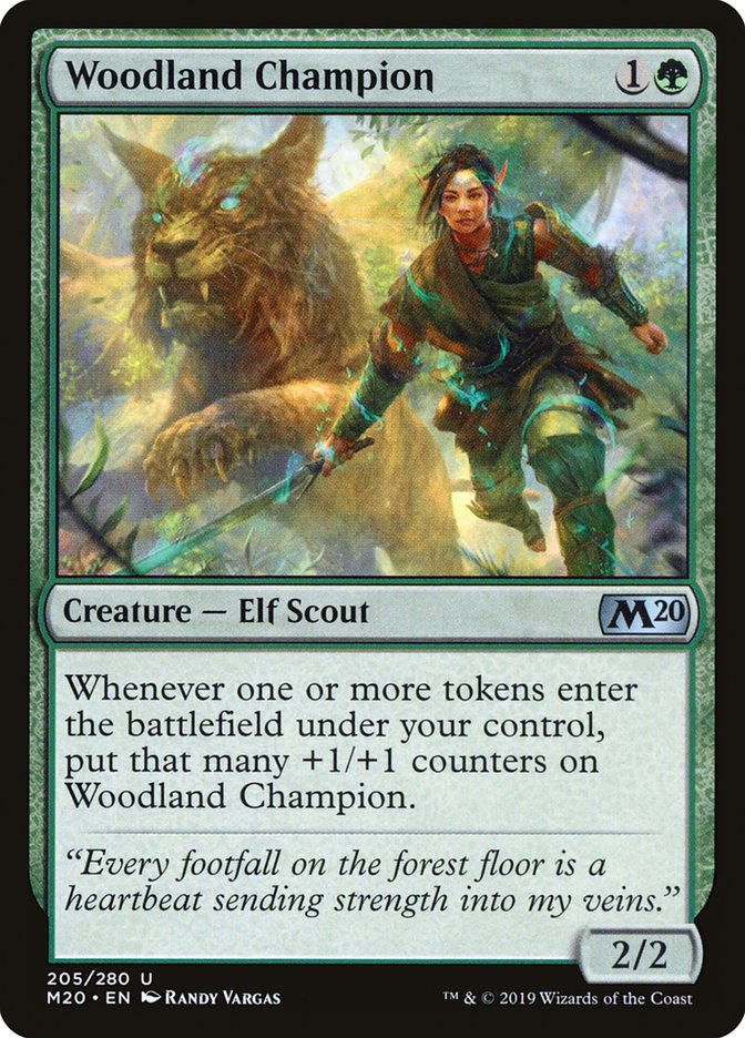 Woodland Champion [Core Set 2020] | Cracking-Singles