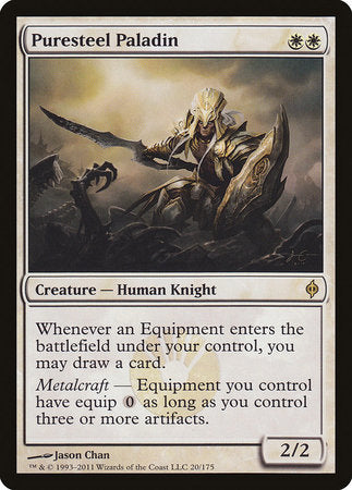 Puresteel Paladin [New Phyrexia] | Cracking-Singles