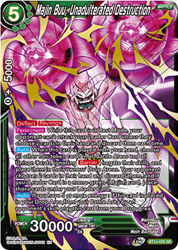 Majin Buu, Unadulterated Destruction (BT14-076) [Cross Spirits] | Cracking-Singles