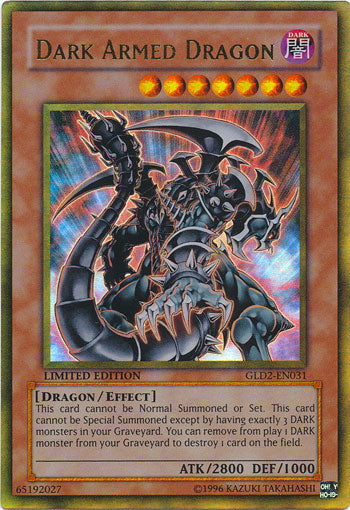 Dark Armed Dragon [GLD2-EN031] Ultra Rare | Cracking-Singles