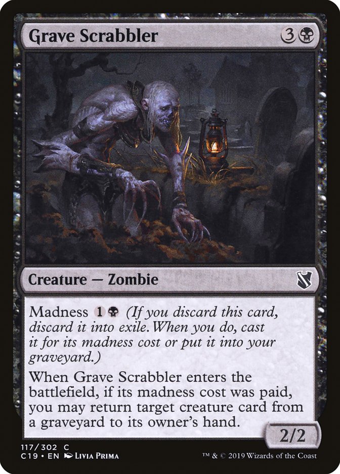 Grave Scrabbler [Commander 2019] | Cracking-Singles