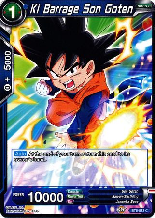 Ki Barrage Son Goten (BT5-033) [Miraculous Revival] | Cracking-Singles