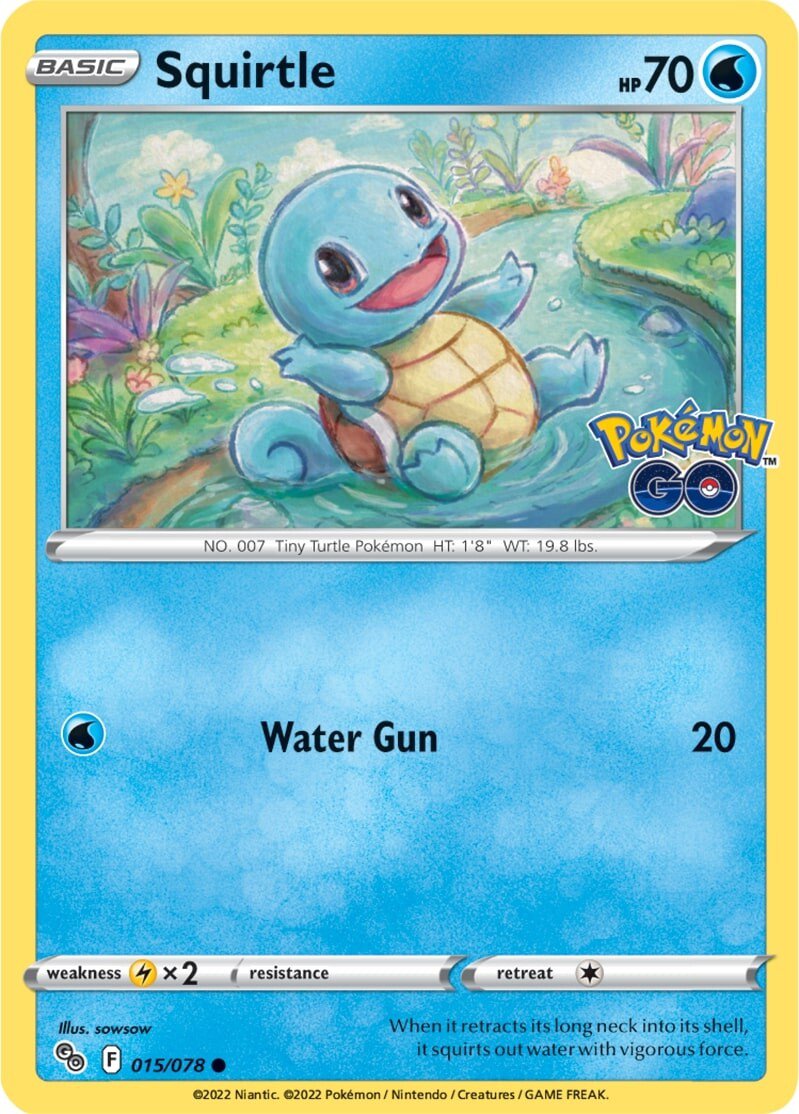 Squirtle (015/078) [Pokémon GO] | Cracking-Singles