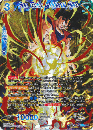 Son Goku, Prideful Hero [BT8-127] | Cracking-Singles