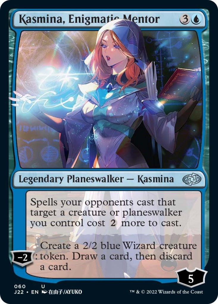 Kasmina, Enigmatic Mentor [Jumpstart 2022] | Cracking-Singles