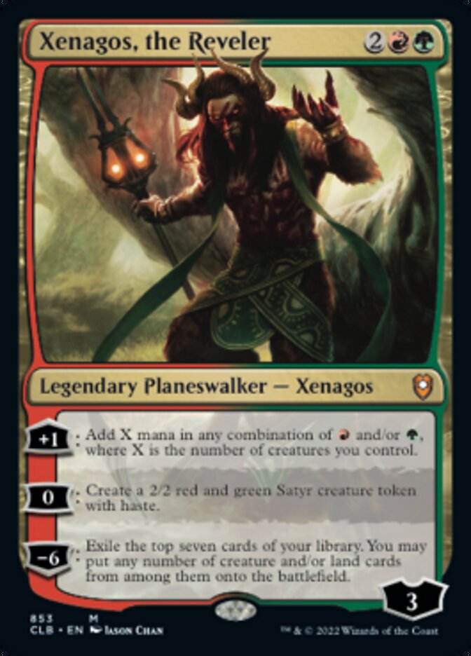 Xenagos, the Reveler [Commander Legends: Battle for Baldur's Gate] | Cracking-Singles