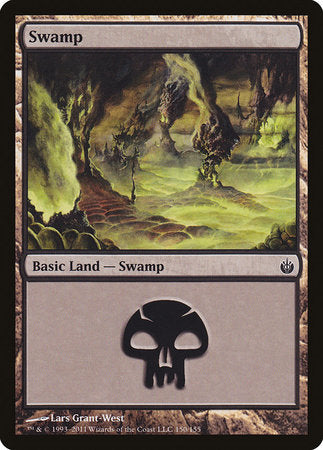 Swamp (150) [Mirrodin Besieged] | Cracking-Singles