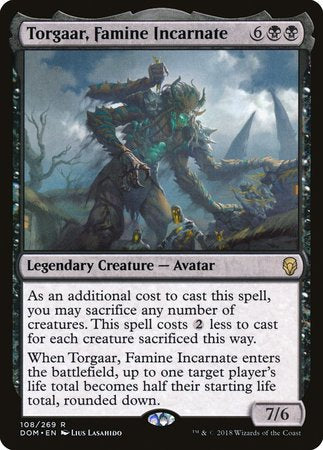 Torgaar, Famine Incarnate [Dominaria] | Cracking-Singles