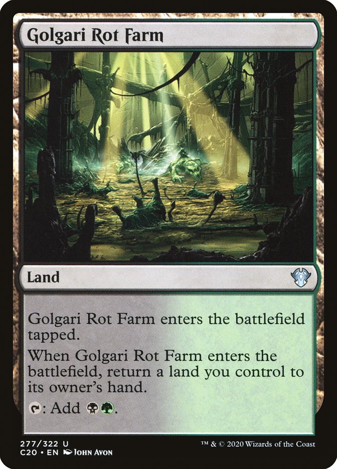 Golgari Rot Farm [Commander 2020] | Cracking-Singles