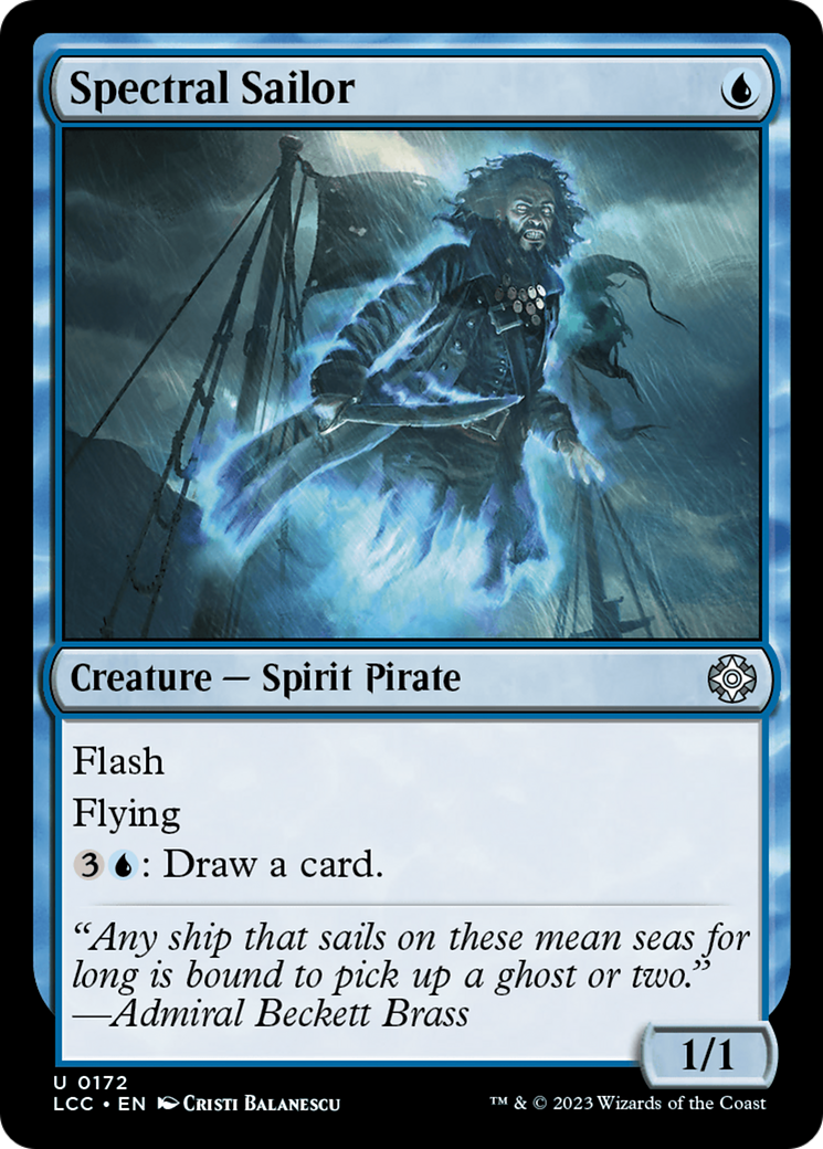 Spectral Sailor [The Lost Caverns of Ixalan Commander] | Cracking-Singles