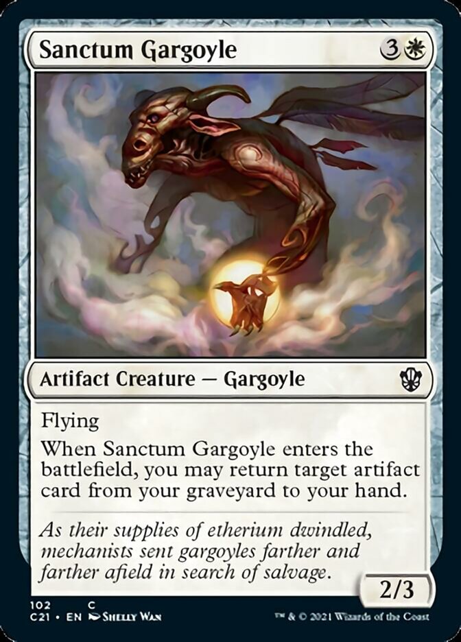 Sanctum Gargoyle [Commander 2021] | Cracking-Singles