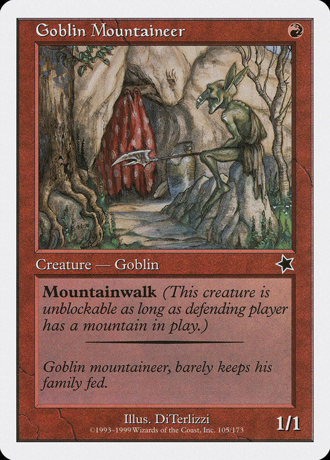 Goblin Mountaineer [Starter 1999] | Cracking-Singles