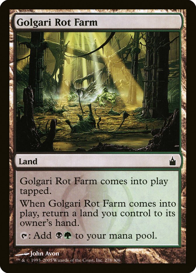 Golgari Rot Farm [Ravnica: City of Guilds] | Cracking-Singles