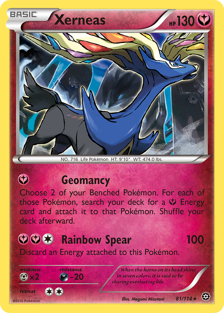 Xerneas (81/114) [XY: Steam Siege] | Cracking-Singles