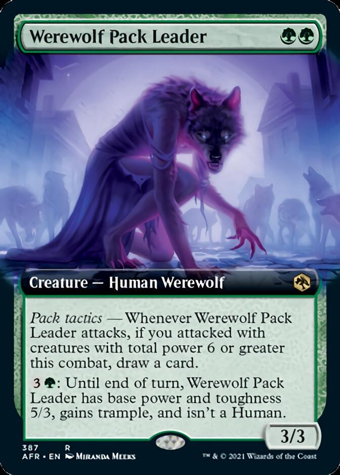 Werewolf Pack Leader (Extended) [Dungeons & Dragons: Adventures in the Forgotten Realms] | Cracking-Singles