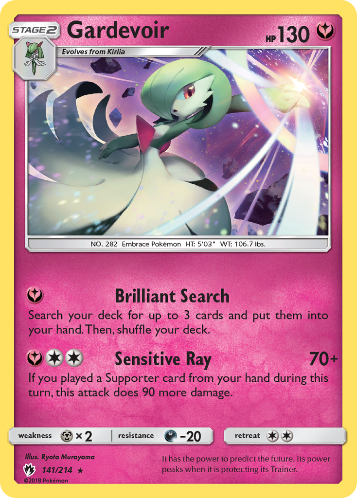 Gardevoir (141/214) [Sun & Moon: Lost Thunder] | Cracking-Singles