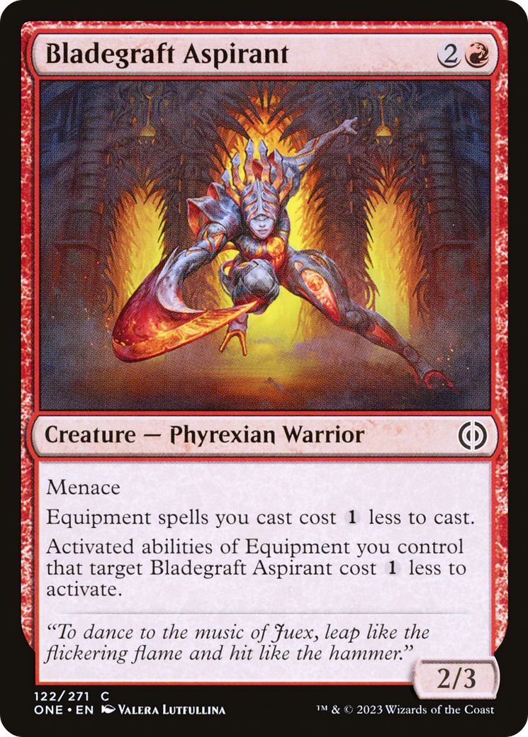 Bladegraft Aspirant [Phyrexia: All Will Be One] | Cracking-Singles